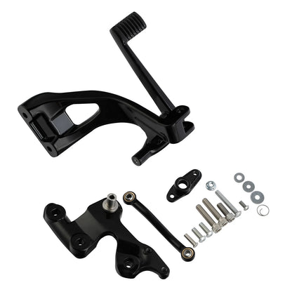 Black Mid Controls Brake Side for Harley Sport Glide FLSB Fat Bob (2018–2025)