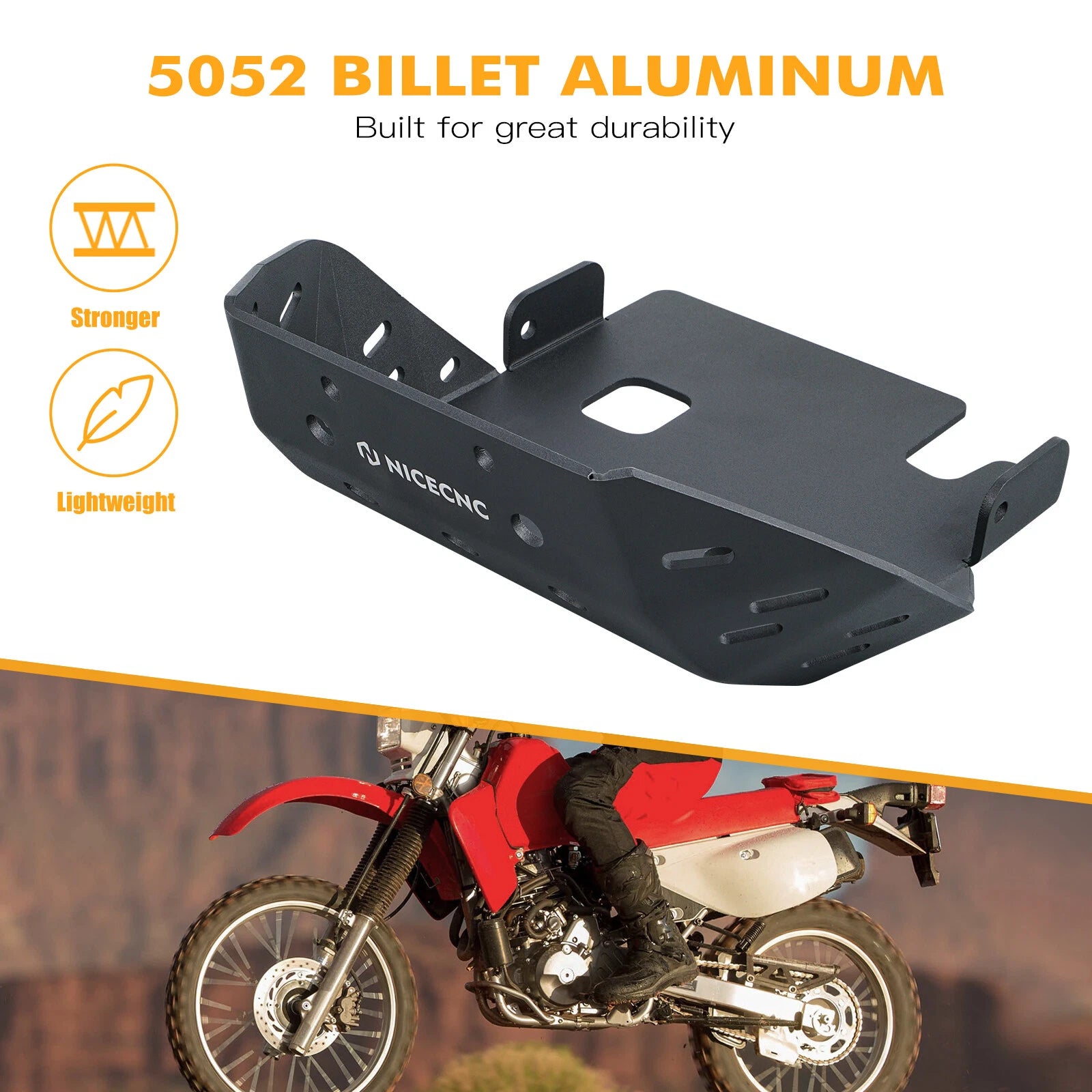 Skid Plate Protector for Honda XR650L (1993–2025) NICECNC