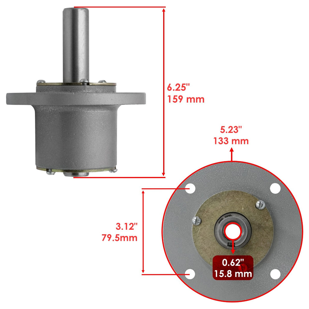 Deck Spindle Replacement for Snapper 48 Inch Zero Turn (2012–2020)