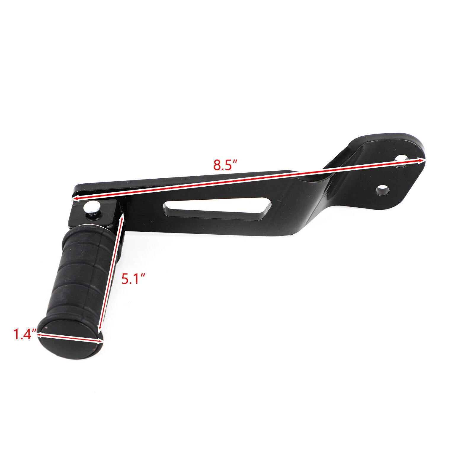 Black Rear Passenger Foot Pegs for Yamaha Bolt XVS950 XVS950R-Spec (2014–2020) T9
