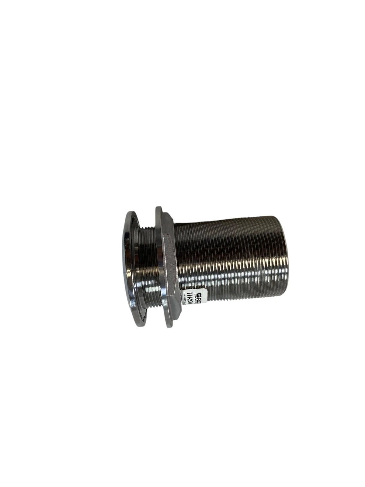 2" Groco TH-2000-WS Stainless Steel Thru-Hull Fitting with Nut