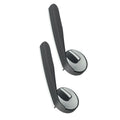 Foldable Mirror with Rain Shield Guard for