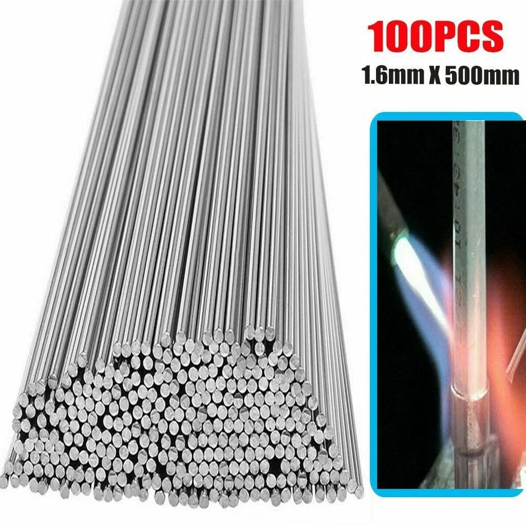 100pcs Welding Rods for Aluminum Brazing (1.64ft)