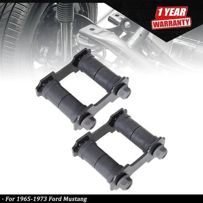 2Pcs Leaf Spring Shackle Kit for Ford Mustang (1965–1973)