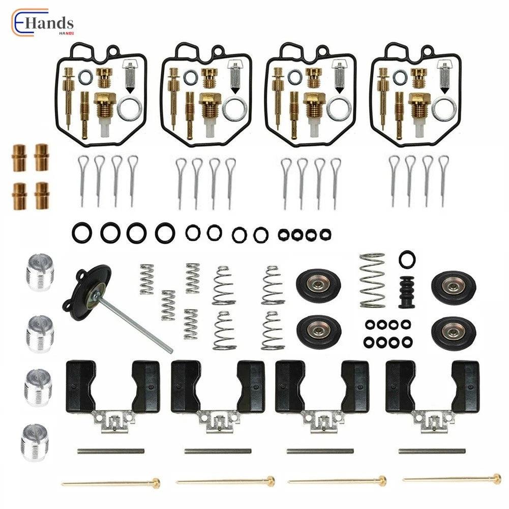 4X Carburetor Repair Rebuild Kit for Honda GL1100 Goldwing (1980–1983)