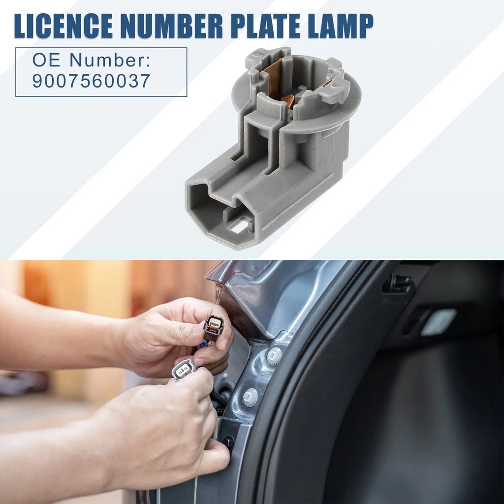 License Plate Lamp Light Socket Replacement for Lexus RX350 (2004–2010)