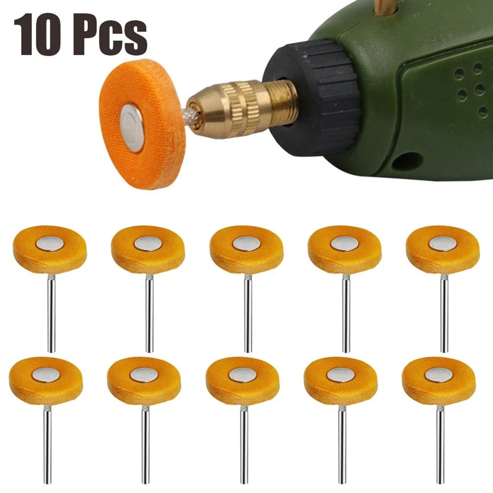 10PCS Cloth Polishing Wheel for Rotary Tool Accessories