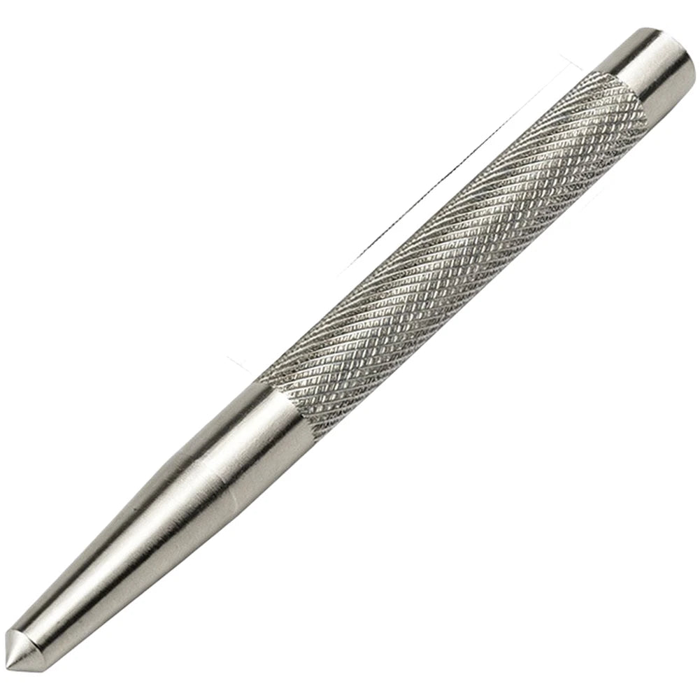 Center Punch for Accurate Drill Start Points on Stainless Steel