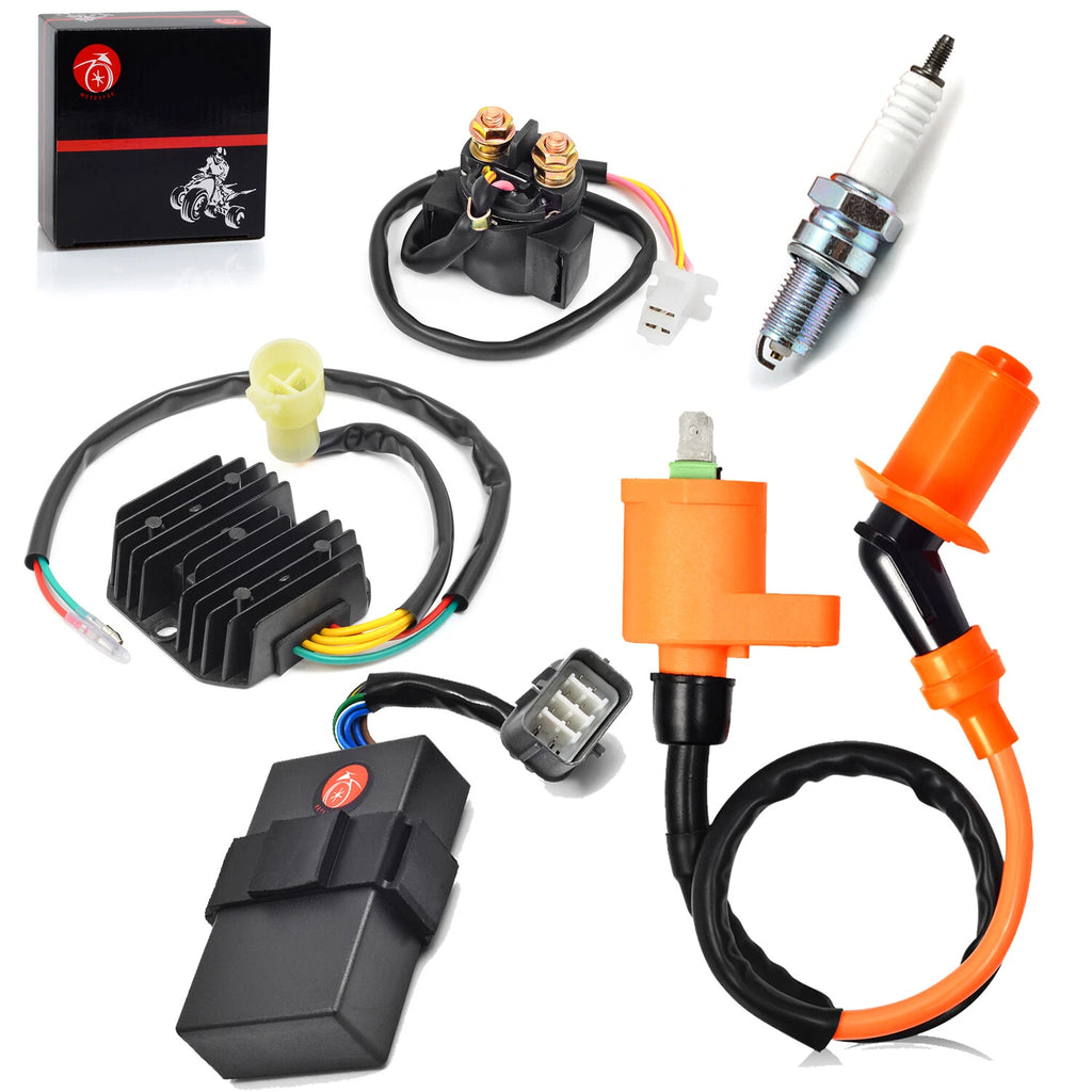 CDI Ignition Coil Starter Relay Rectifier for Honda FourTrax TRX 300 (1998–2000)
