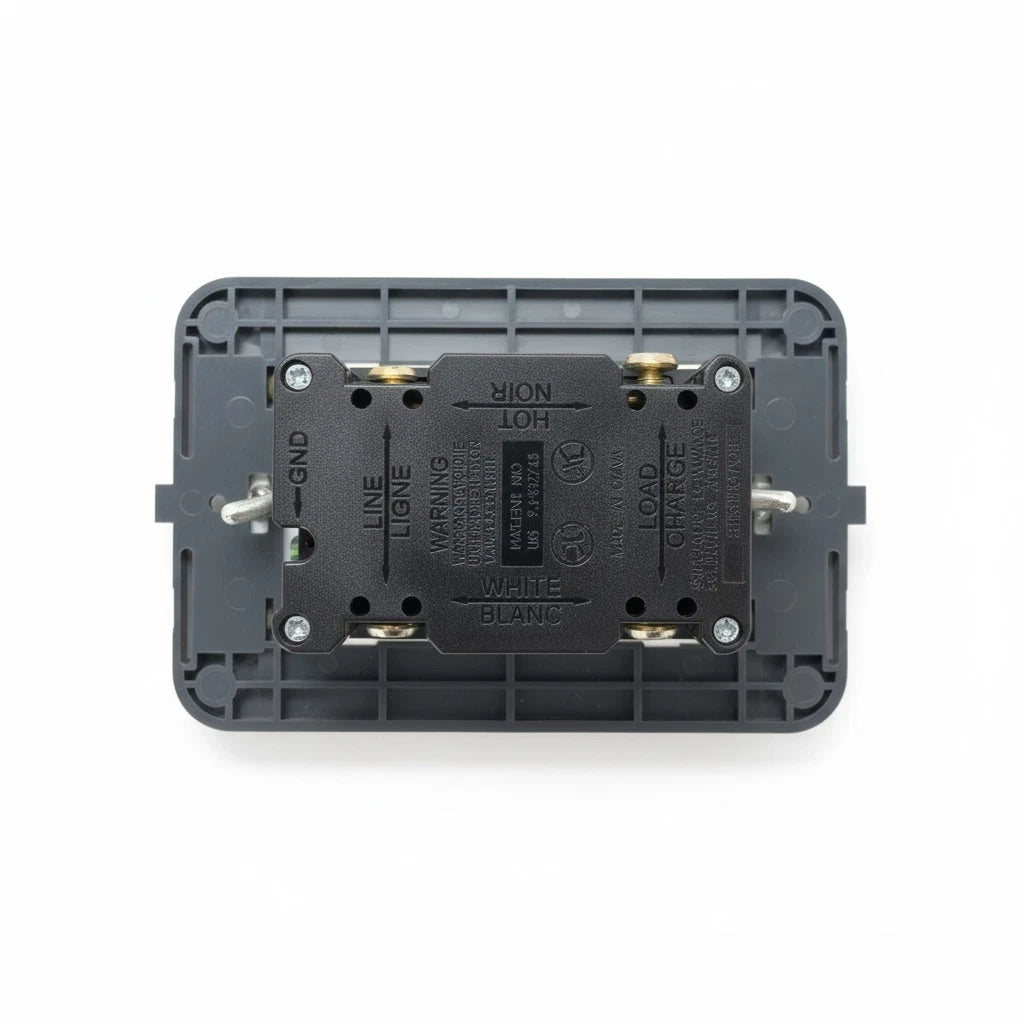 GFCI Socket Outlet 20 Amp 125V for Vimar Idea (16296)