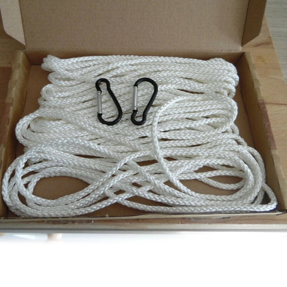 Low Stretch Polyester Flagpole Line Rope for 38ft/11.5m Heavy Duty