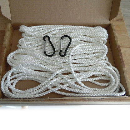 Low Stretch Polyester Flagpole Line Rope for 38ft/11.5m Heavy Duty