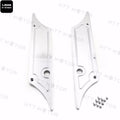 Billet Saddlebag Latch Covers for Harley Davidson Touring (1993–2013) Chrome