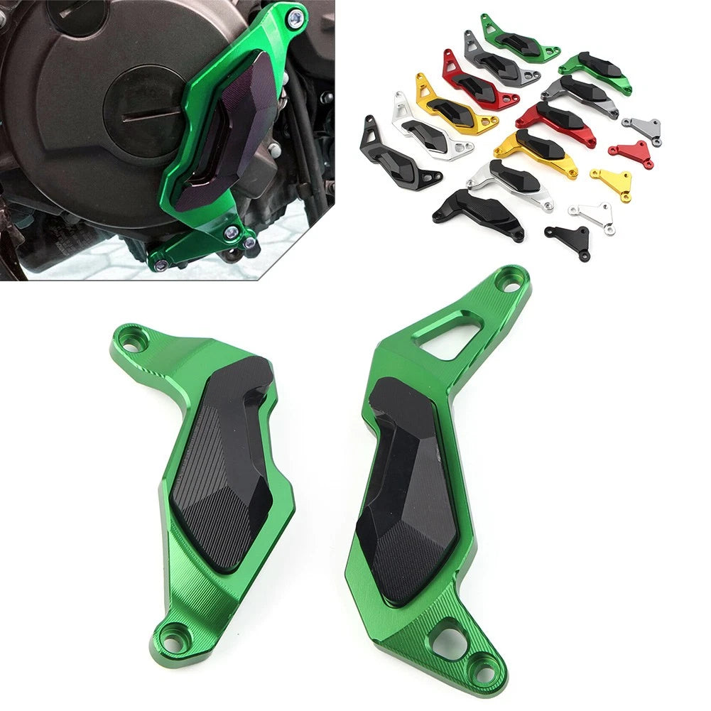 CNC Engine Case Stator Cover Guard Slider for Kawasaki Ninja 400 (2018–2023)