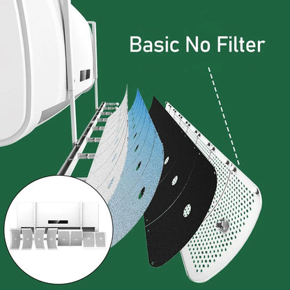 Windshield Exhaust Cover for Air Conditioning (Wall-Mounted)