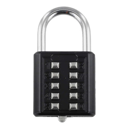 Zinc Alloy Intelligent Password Lock for Portable Use (10 Digits)
