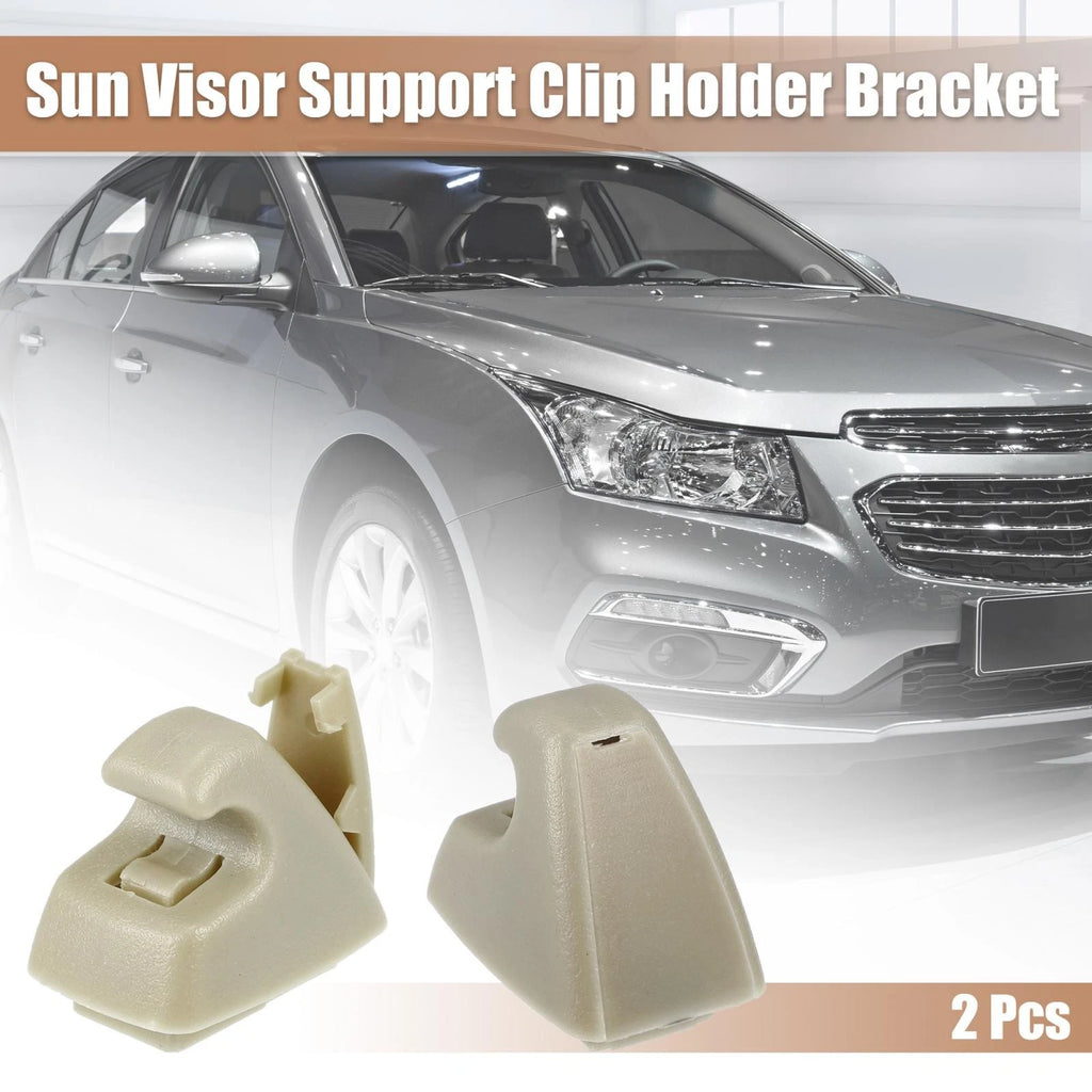 Sun Visor Support Clip Retainer 2pc Replacement for Chevrolet Cruze Sonic (2011–2019)