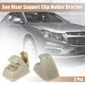 Sun Visor Support Clip Retainer 2pc Replacement for Chevrolet Cruze Sonic (2011–2019)