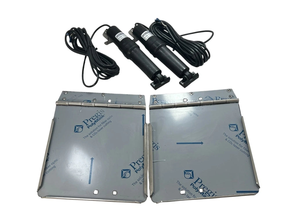 Lectrotab HD SS Trim Tab Kit 12x12 with 2 Actuators for Marine Applications