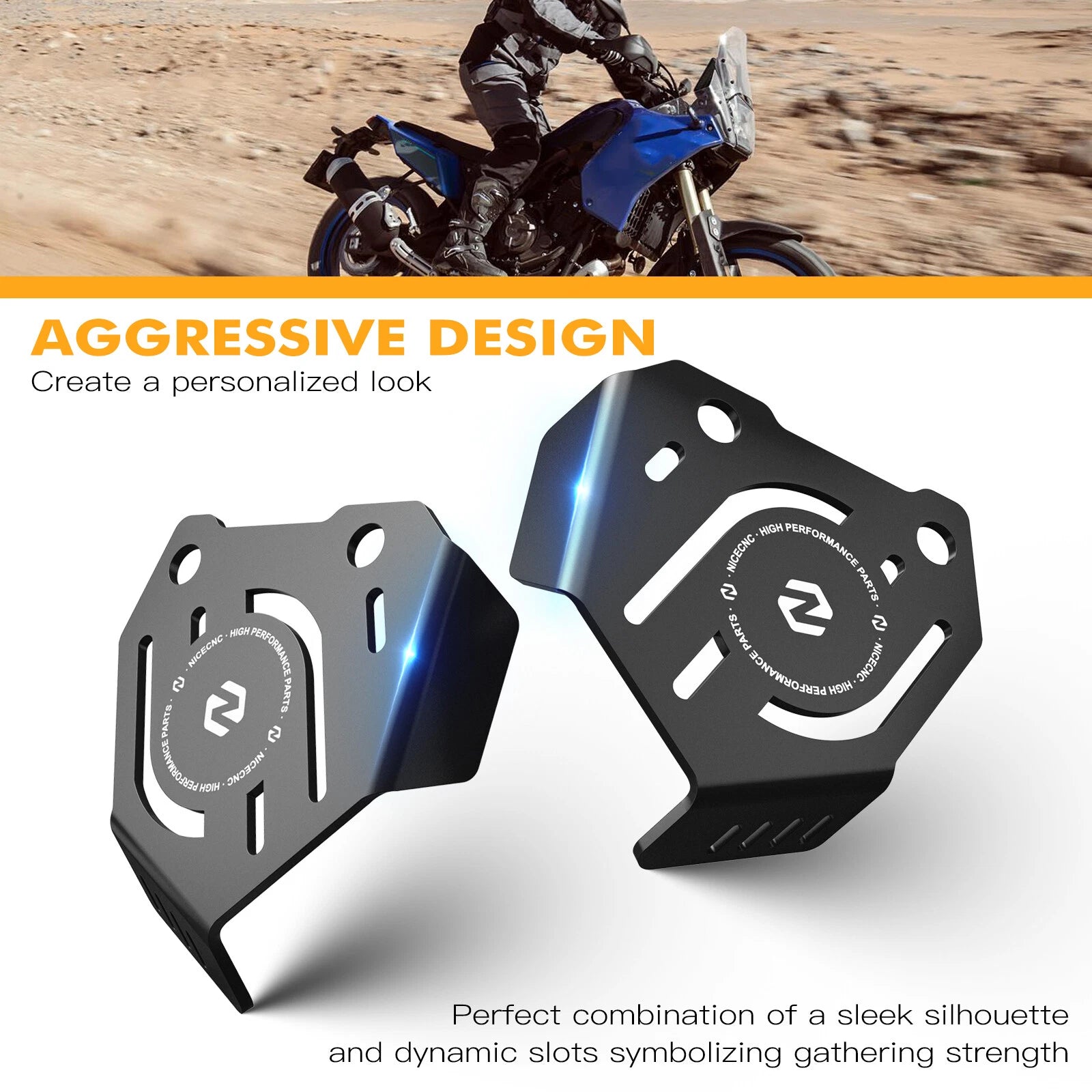 Front Brake Caliper Guard Protector for Yamaha Tenere 700 (2019–2024)