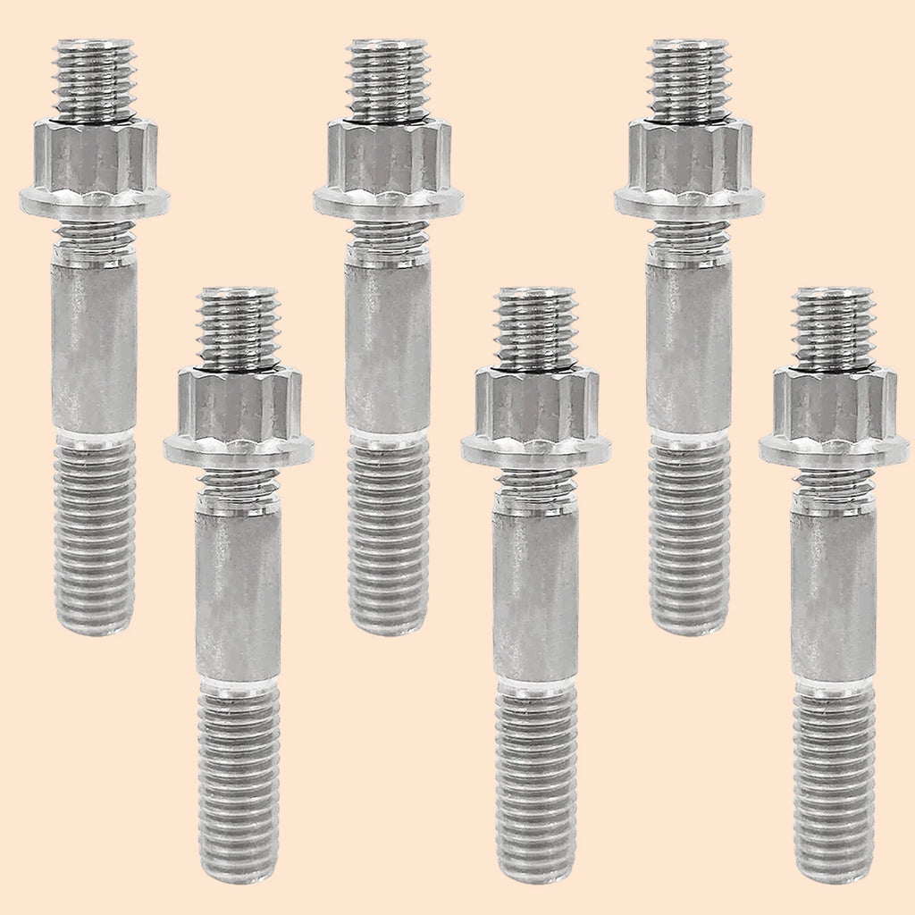 Titanium Head Studs Bolt Nut Kit for Yamaha Blaster YFS200 (1988–2006)