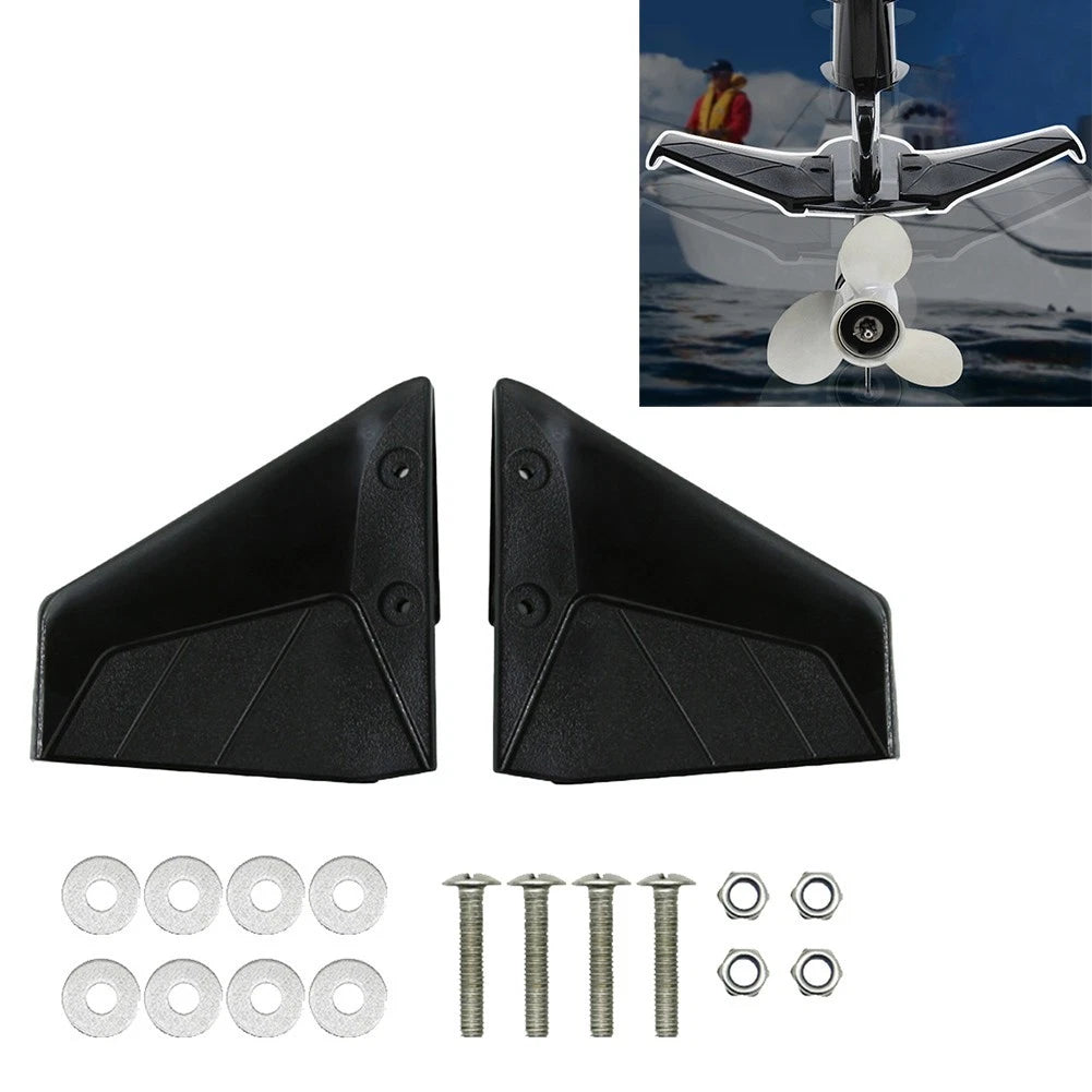 Outboard Motor Gliding Wings for Streamlined Boat Performance