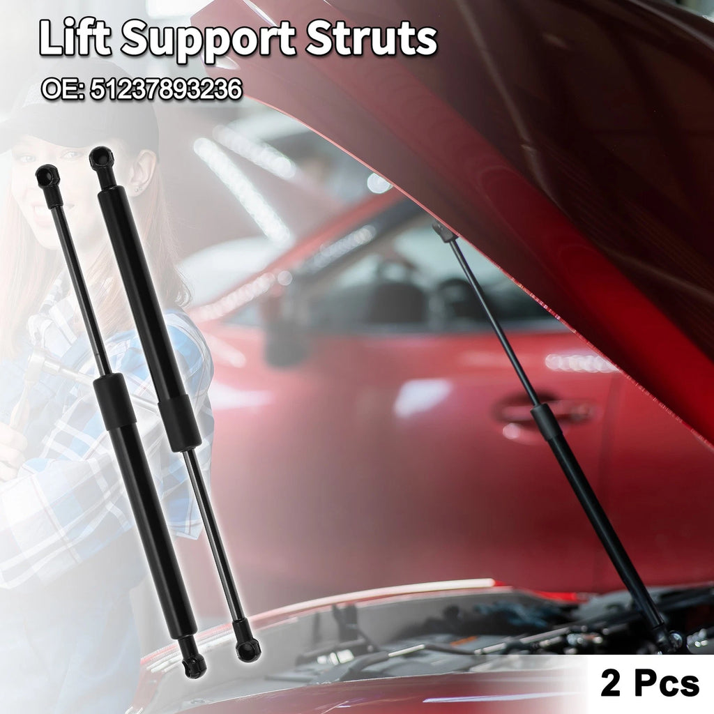 Front Hood Lift Supports Struts Replacement for BMW E46 M3 Convertible Coupe (2001–2006)