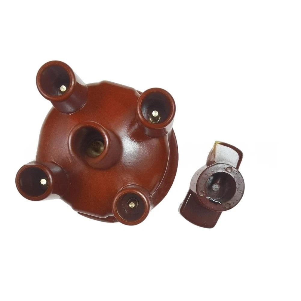 Distributor Cap and Rotor for 4-Cylinder Ignition (D604604)