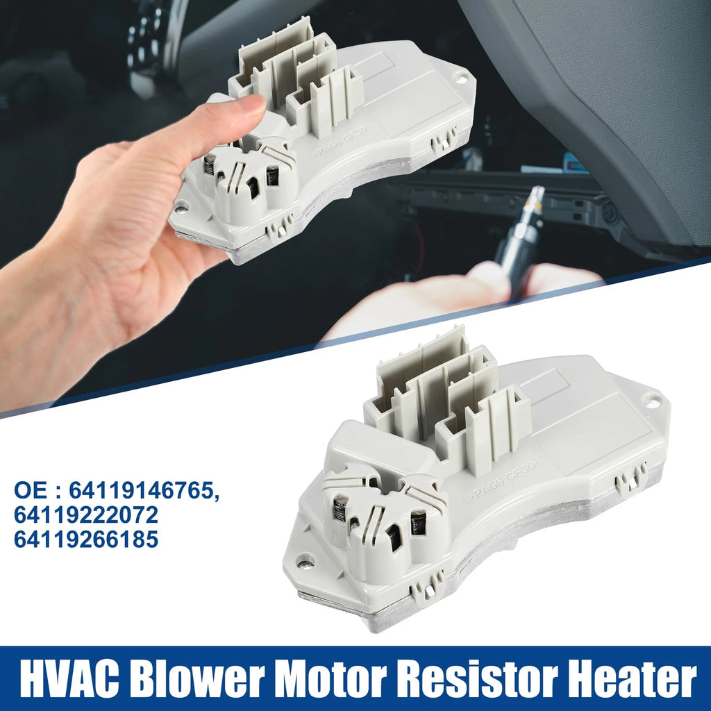 HVAC Blower Motor Resistor Replacement for BMW 325i 330i 330xi (2001–2006)