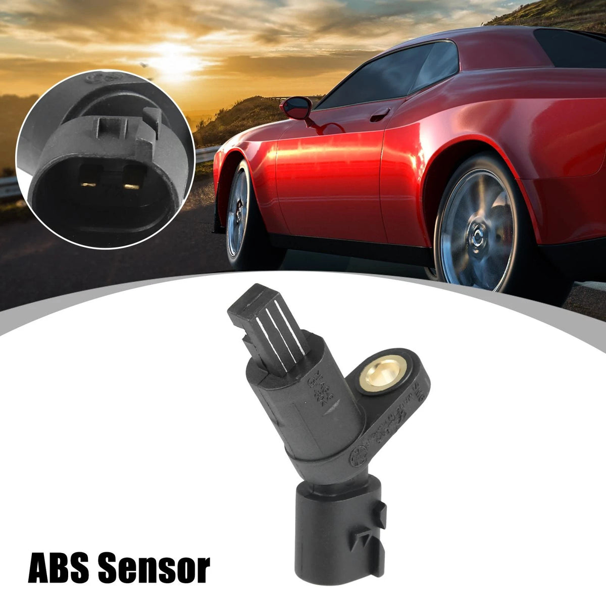 Rear Left ABS Wheel Speed Sensor for Volkswagen Golf 1J0 927 807 (1999–2006)