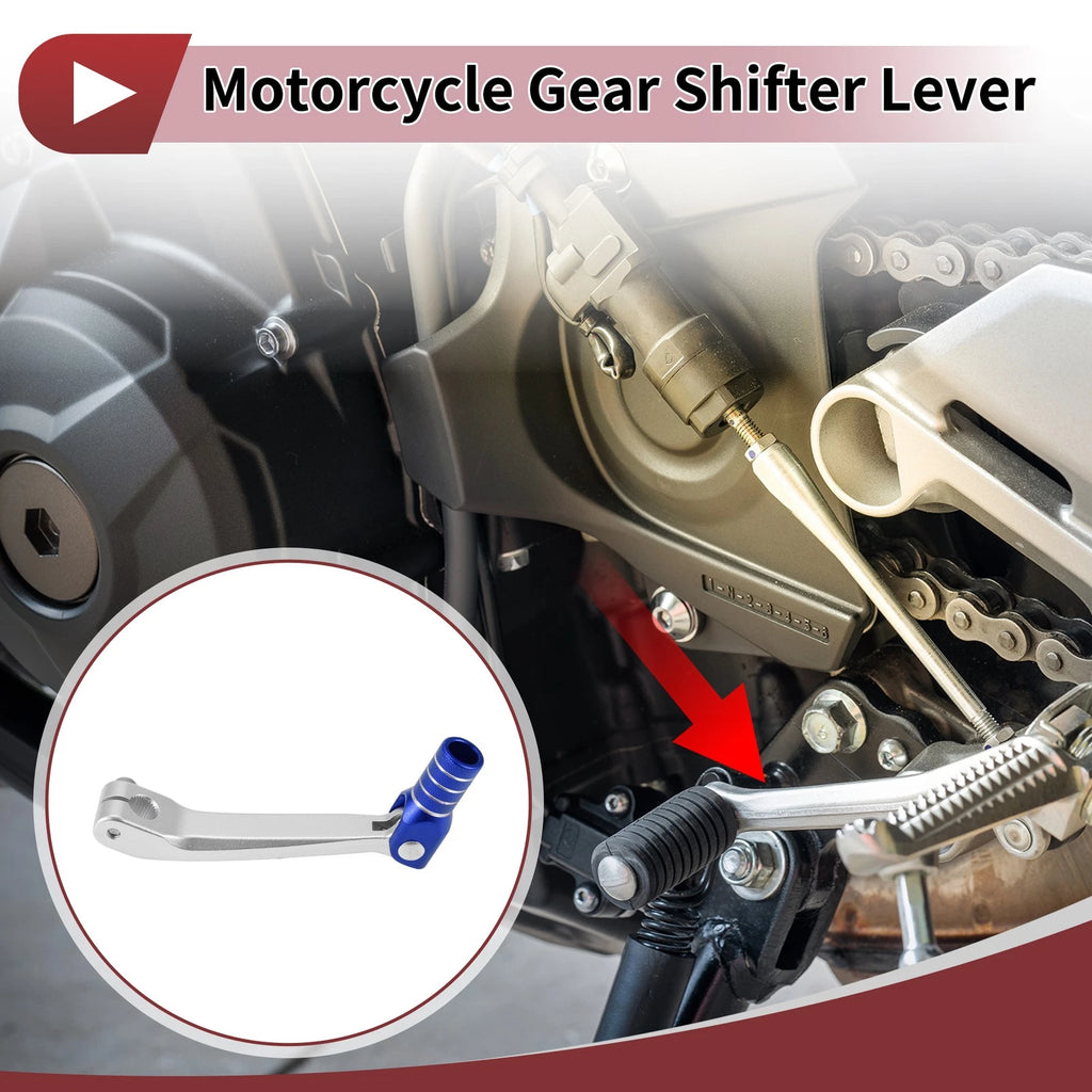 Gear Shifter Lever for Honda CRF150F (2003–2017) Silver Blue Replacement