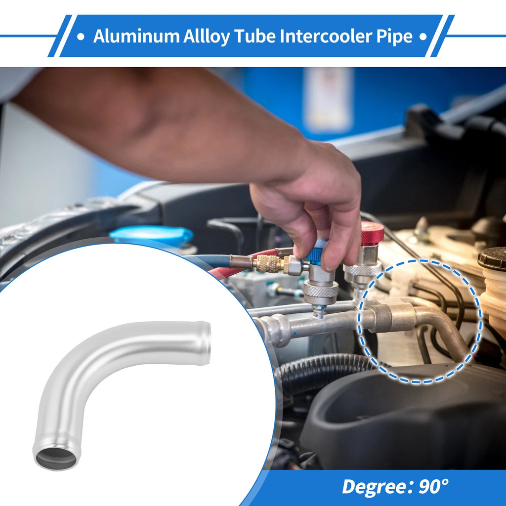 90° Intercooler Pipe for Universal Applications (1.26" OD, 4" Length)