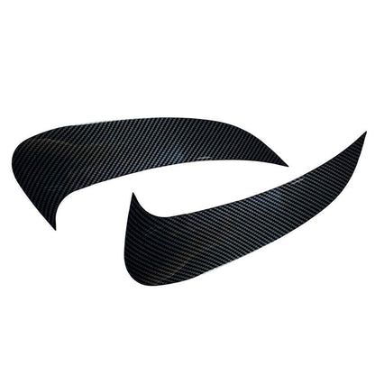 2X Rear Bumper Splitter Spoiler Canard for Mercedes Benz C-Class W206