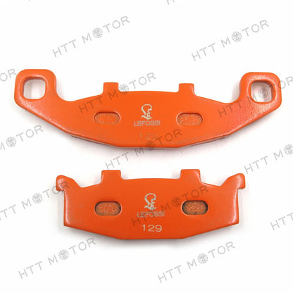 Carbon Ceramic Brake Pads for Kawasaki EX250F Ninja 250R (2008–2012) - TT129