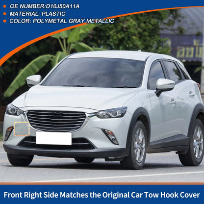 Tow Hook Cover for Mazda (No.D10J50A11A) (Polymetal Gray Metallic)