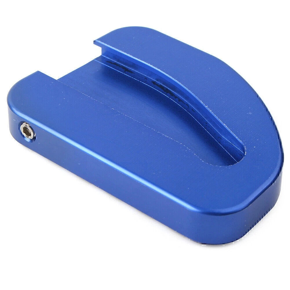 Side Stand Enlarger Blue Plate Kickstand Pad For Honda GoldWing GL1800 2010-2017