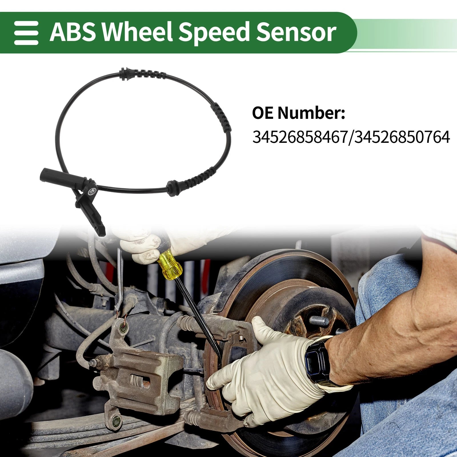 ABS Wheel Speed Sensor Replacement for BMW X2 F39 (2013–2021)