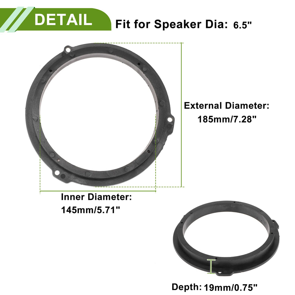 Speaker Spacer Ring Adapter for Ford C-Max (2011) 6.5"