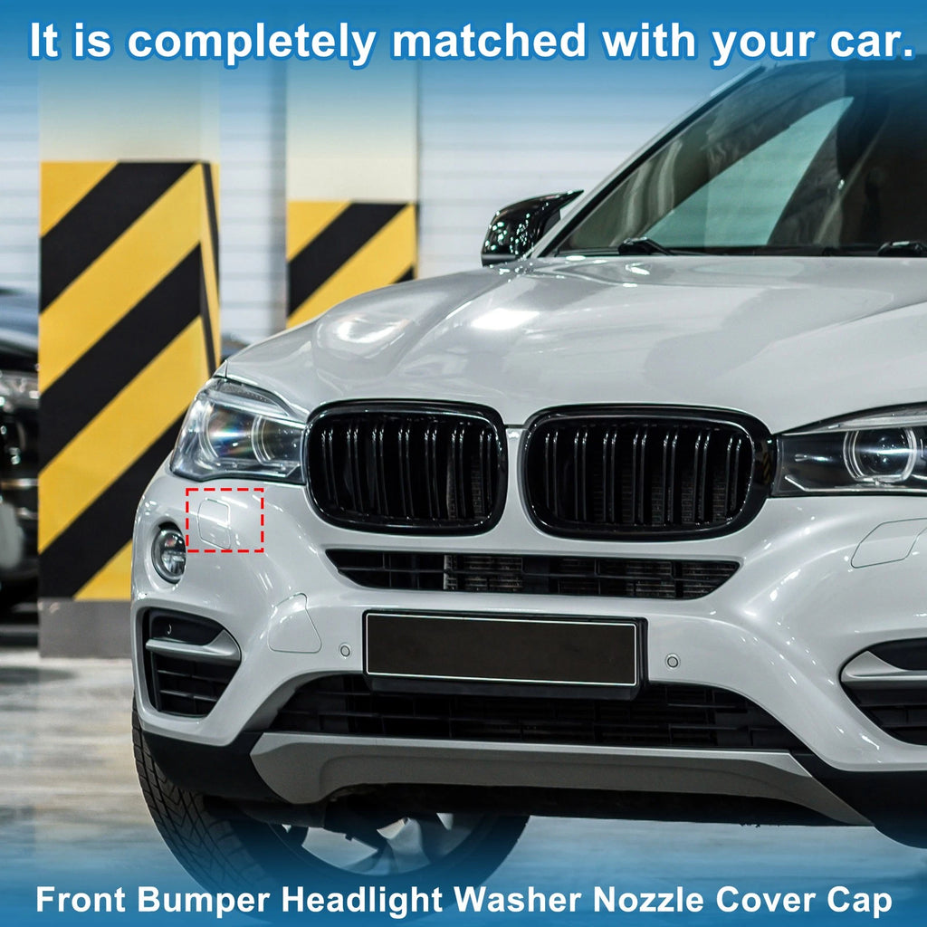 Washer Nozzle Cover Cap Front Right Replacement for BMW X6 (2015–2019)