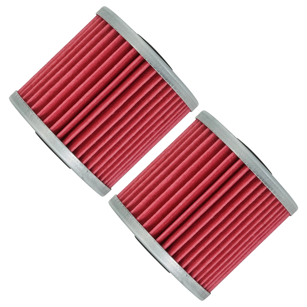 2 Pack Oil Filter Replacement for Kawasaki KLX650 1993–2001