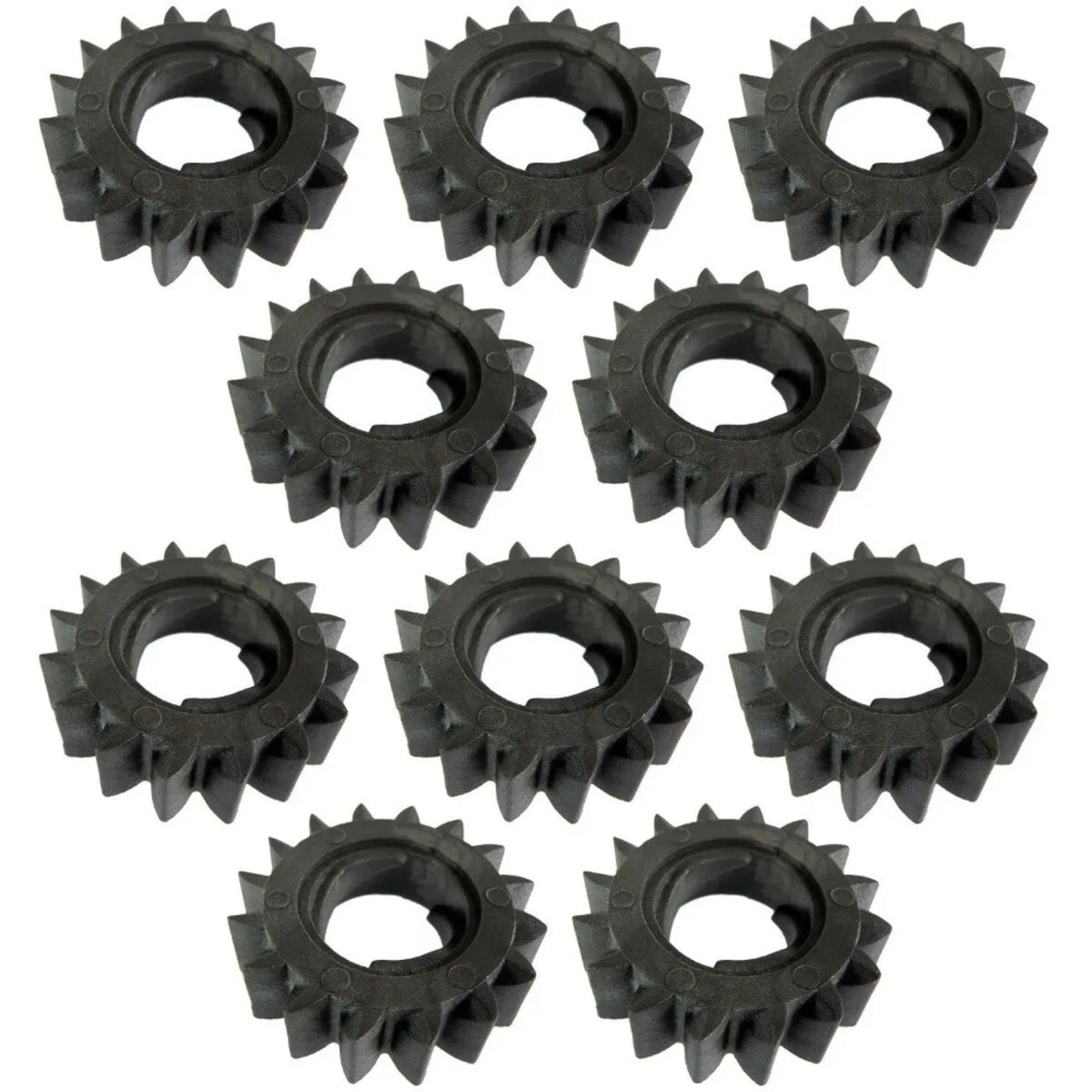 10x Plastic Starter Gear for Briggs & Stratton (16 Tooth, 280104S, 693058, 693059)