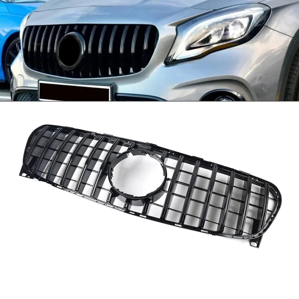 GTR Style Front Bumper Grille for Mercedes Benz GLA Class X156 (2017–2020)