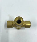 Swagelok B-6-CS Brass Cross Pipe Fitting for Various Applications