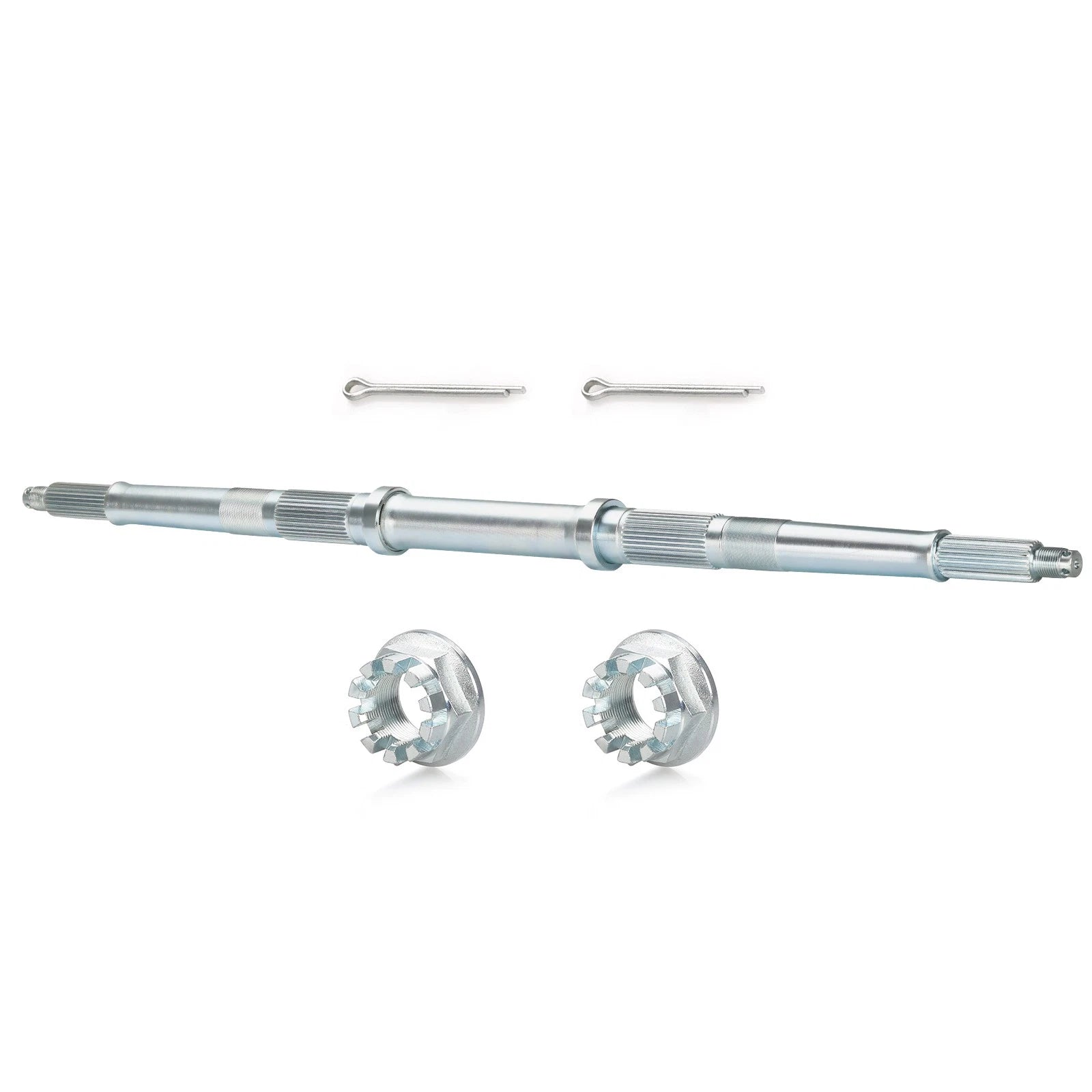 Rear Wheel Axle Shaft & Wheel Nut & Pin for Honda FourTrax 300 (1993–2000)