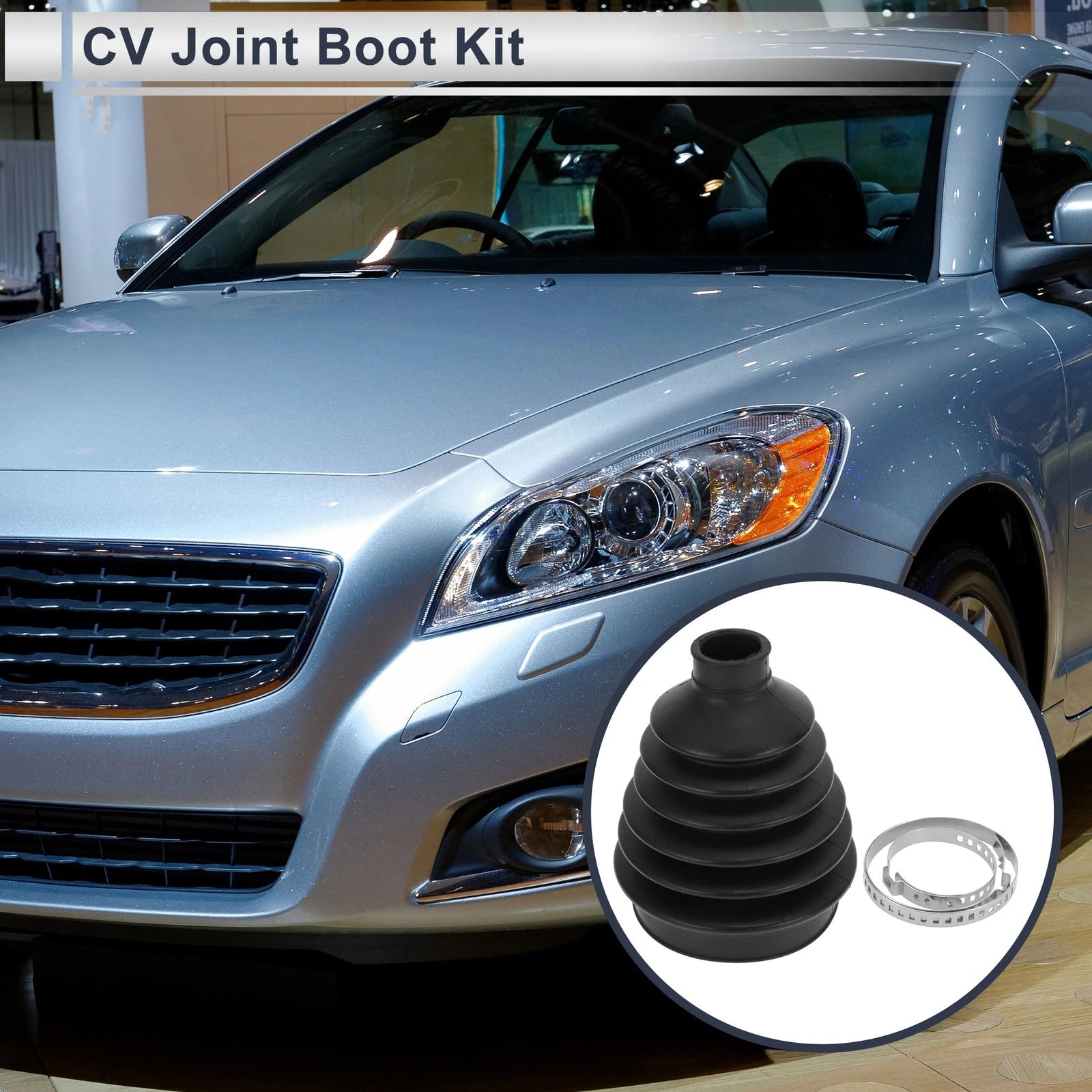 Outer CV Joint Boot Kit with Clamps for Volvo C70 (1999–2004) - 31256231