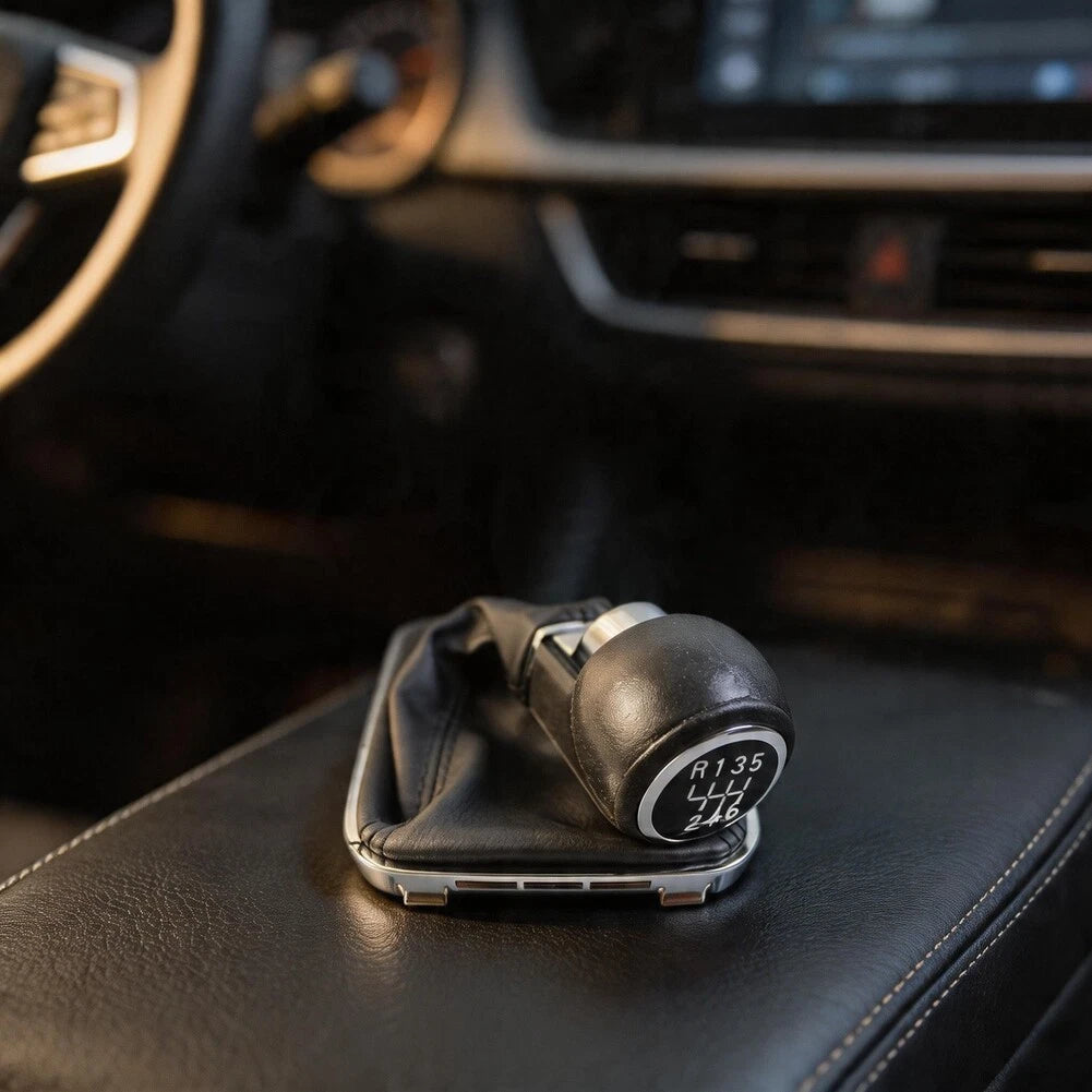 Leather Gear Shifter Knob for Opel Zafira B (2005–2015)