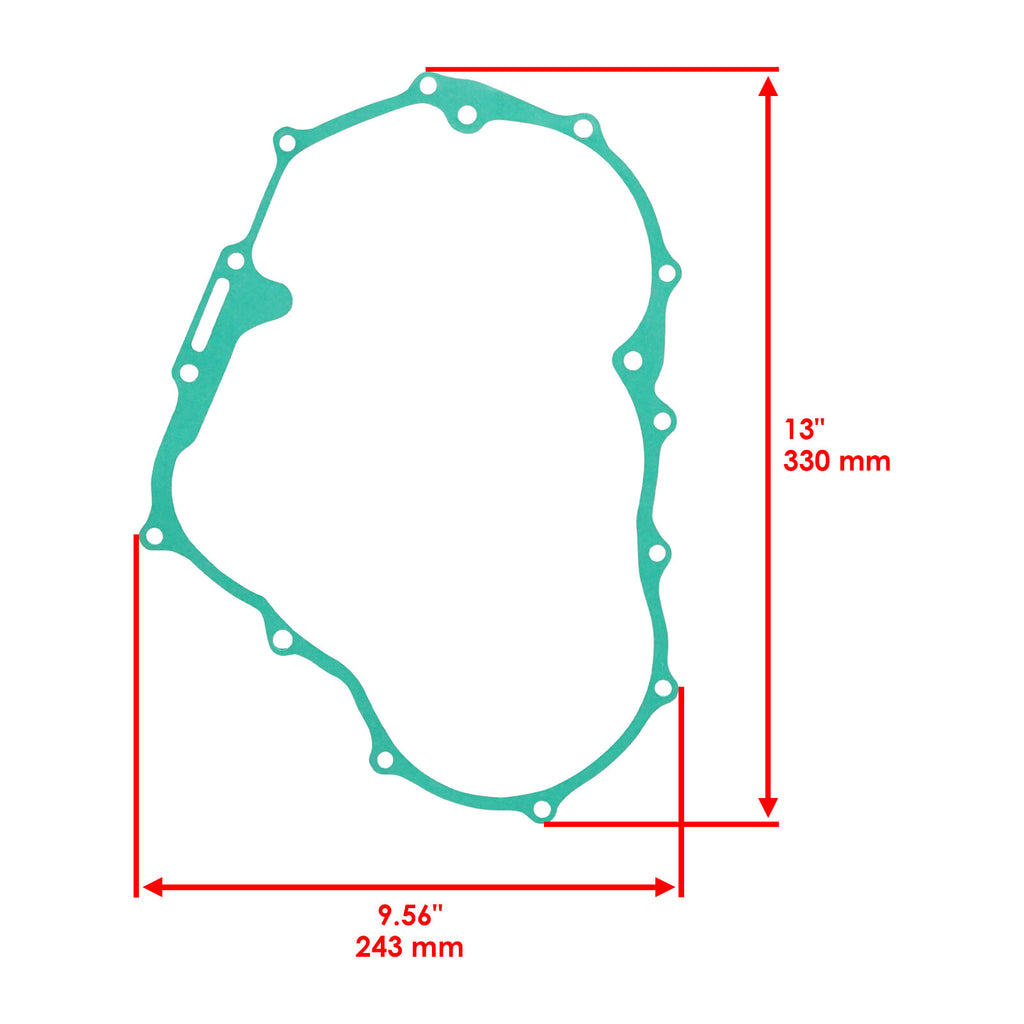 Crankcase Clutch Cover Gasket Right Side for Honda (2001–2006)