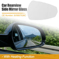 Right Side Rearview Mirror Glass Heated Replacement for Audi A3 S3 (2008–2014)
