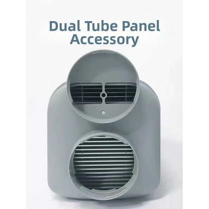 Portable AC Dual Exhaust Adapter for RV and Camper
