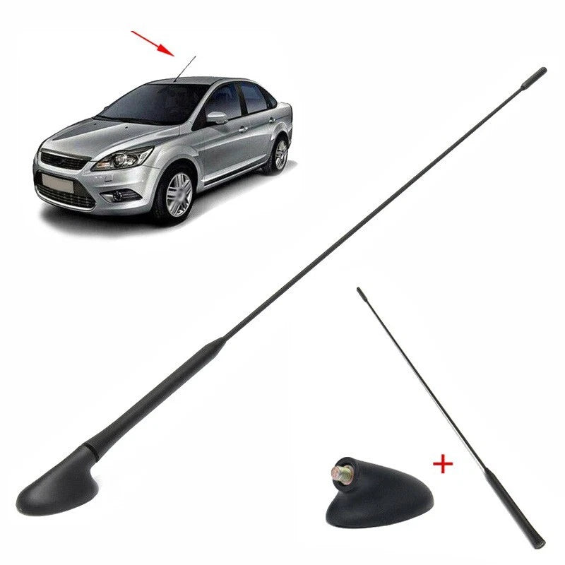 Roof AM/FM Antenna Mast + Base Kit for Ford Focus (2000–2007) XS8Z18919AA